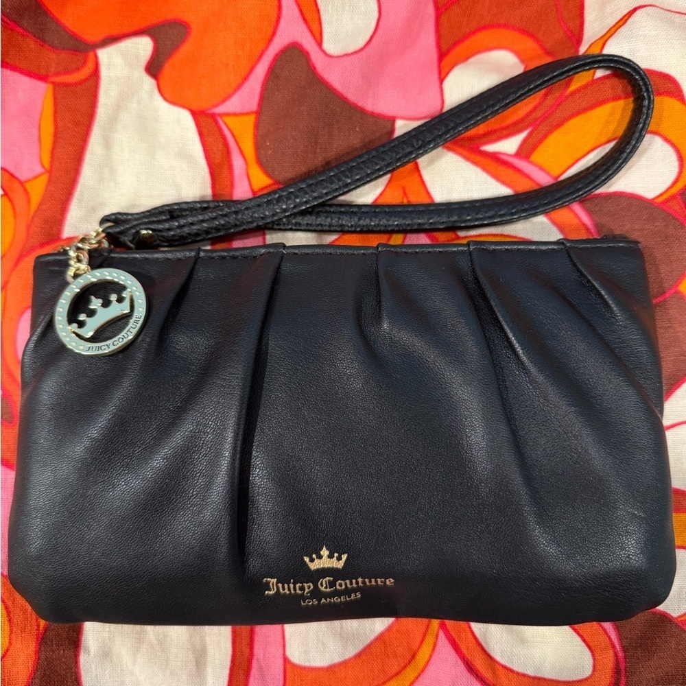 🖤 Juicy Couture Black Wristlet Wallet - Picture 12 of 13